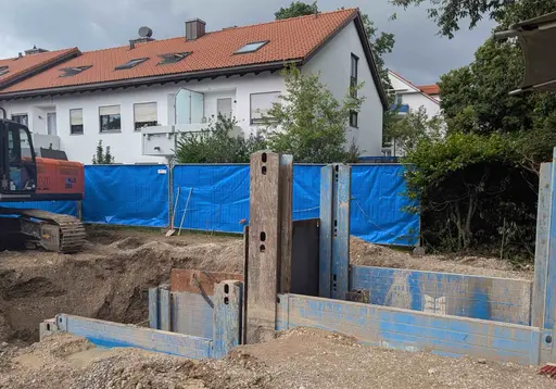 Renovation of the sewage pumping station on Breslauer Straße in Germering