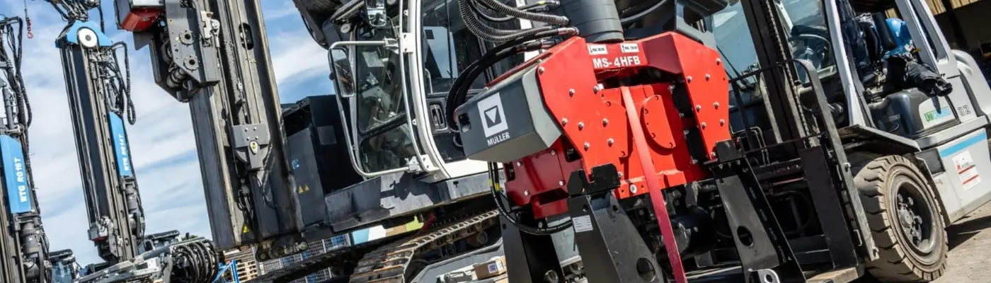 Vibrateurs adaptables sur pelle HFB