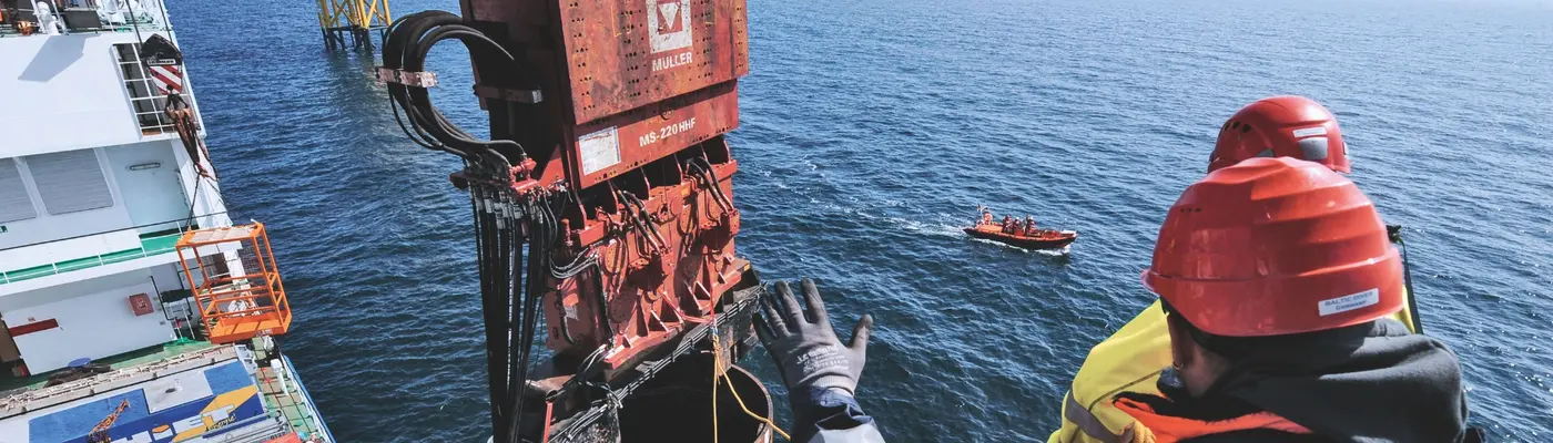 Free-hanging vibratory hammers HHF