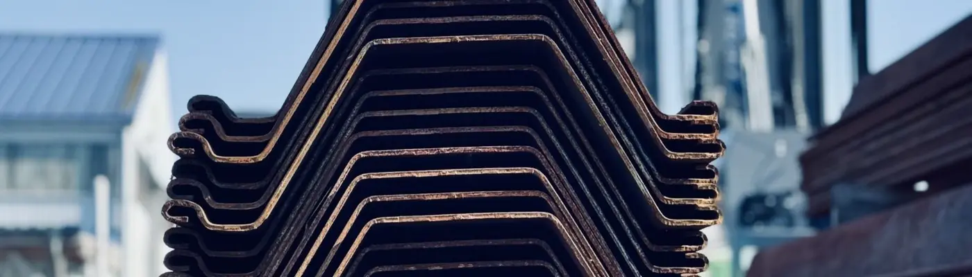 Cold-rolled sheet pile sections
