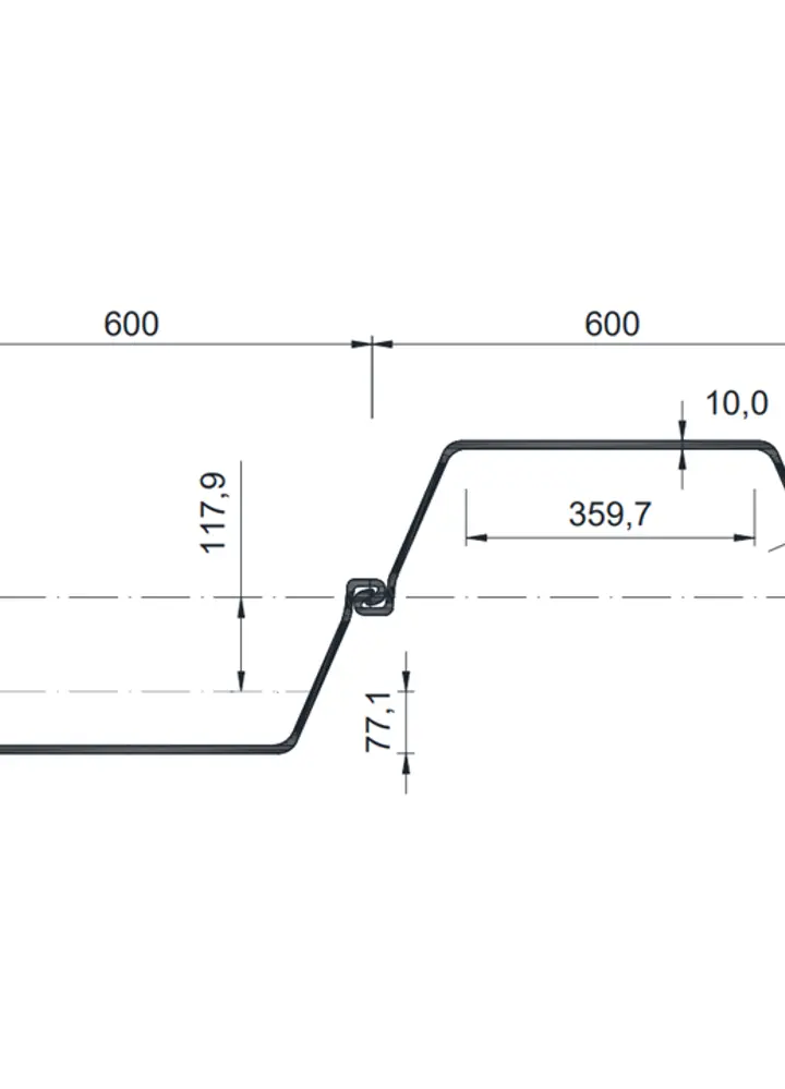 Stahlspundwand TKL 604 