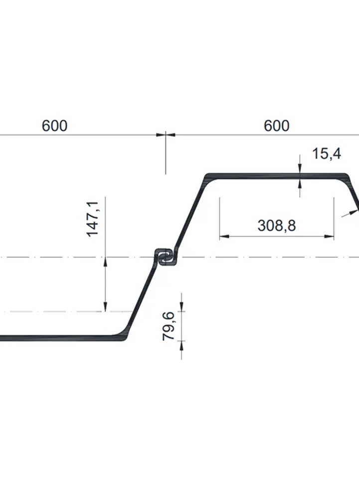 Sheet Pile TKL 628AN 