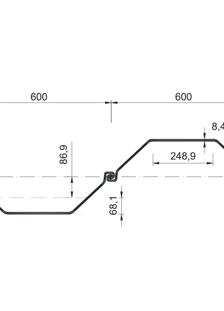 Stahlspundwand TKL 602 