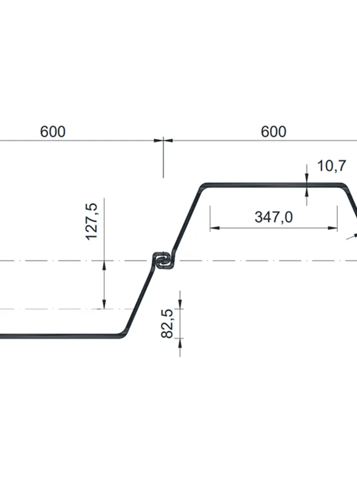 Stahlspundwand TKL 605A 