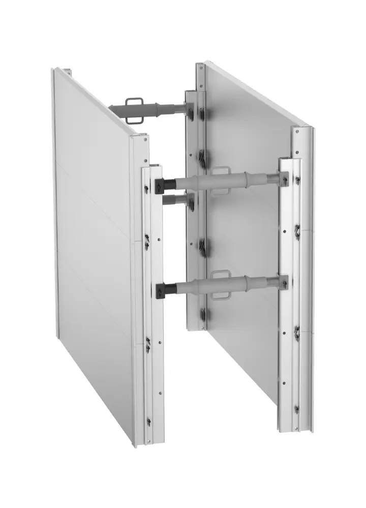 terra - aluminium box l=2.00 m x h=1.50 m (Gi-A 60–81 cm) 
