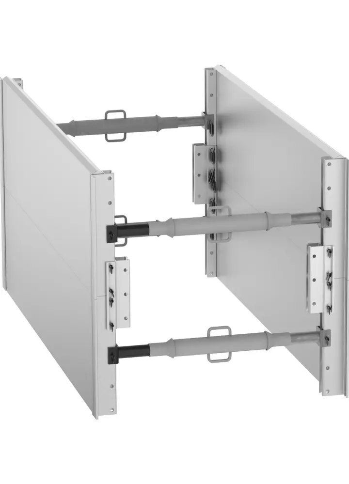 terra - aluminium box l=2.00 m x h=1.00 m (Gi-A 80–121 cm) 