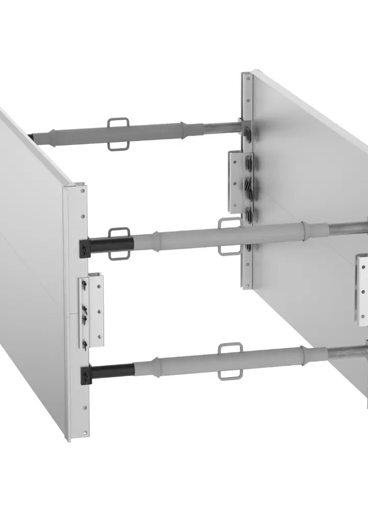 terra - aluminium box l=2.00 m x h=1.00 m (Gi-A 129–218 cm) 