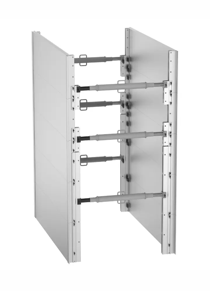 terra - aluminium box l=2.00 m x h=2.50 m (Gi-A 129–218 cm) 