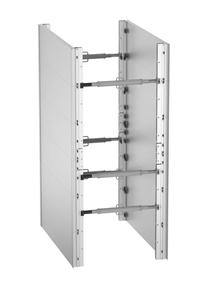terra - aluminium box l=2.00 m x h=3.00 m (Gi-A 129–218 cm) 