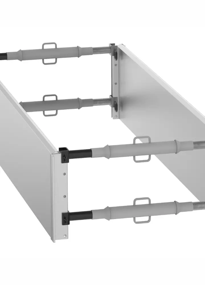 terra - aluminium box l=2.55 m x h=0.50 m (Gi-A 80–121 cm) 