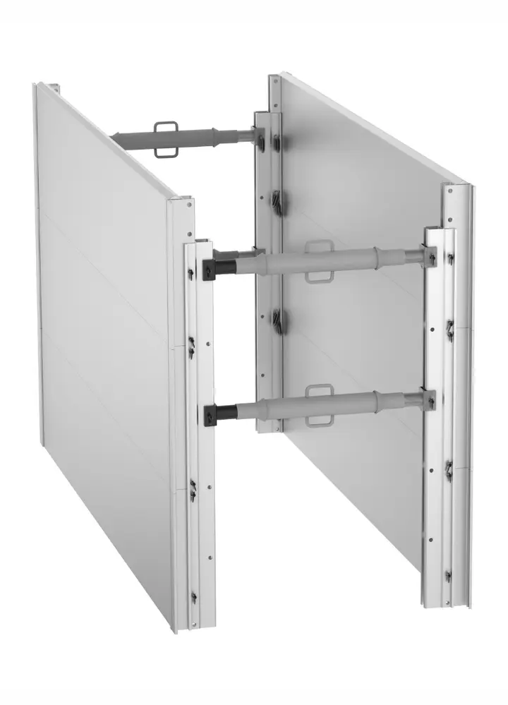 terra - aluminium box l=2.55 m x h=1.50 m (Gi-A 80–121 cm) 