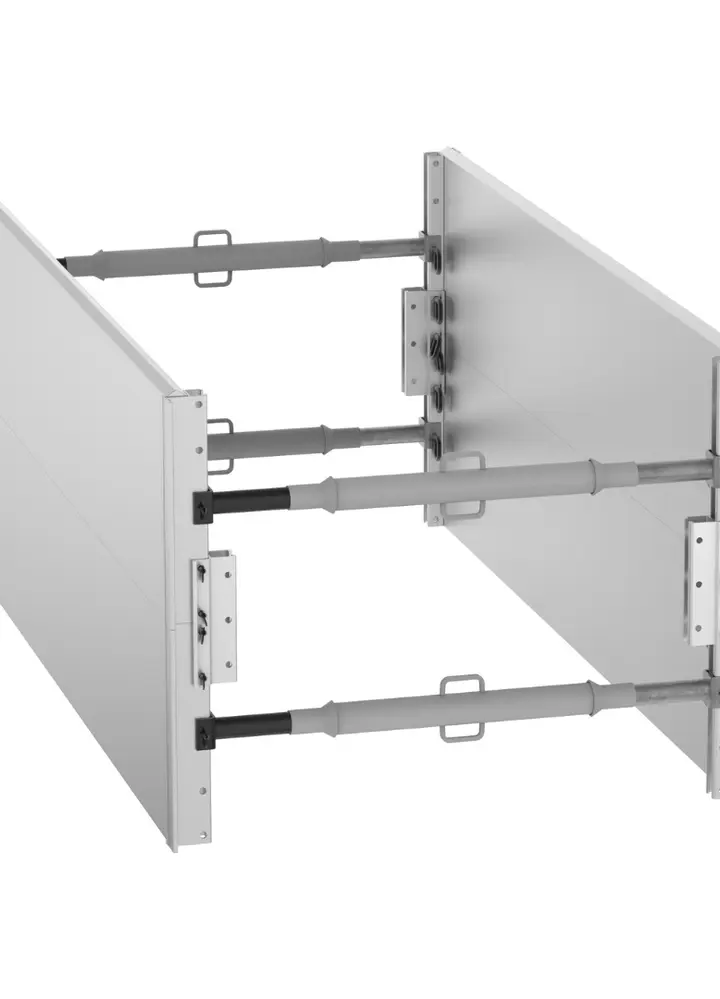 terra - aluminium box l=2.55 m x h=1.00 m (Gi-A 129–218 cm) 