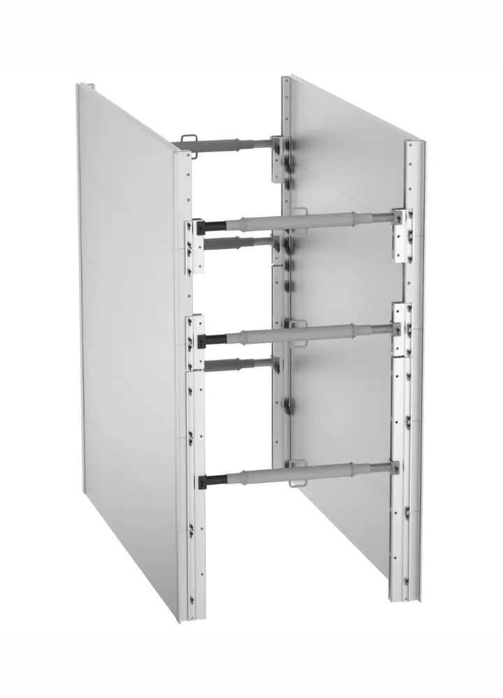 terra - aluminium box l=2.55 m x h=2.50 m (Gi-A 129–218 cm) 