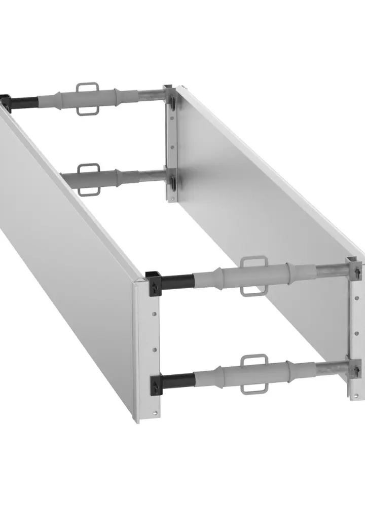 terra - aluminium box l=3.00 m x h=0.50 m (Gi-A 60–81 cm) 