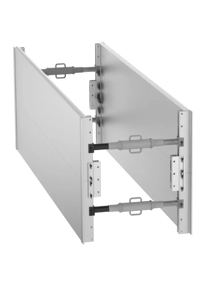 terra - aluminium box l=3.00 m x h=1.00 m (Gi-A 60–81 cm) 
