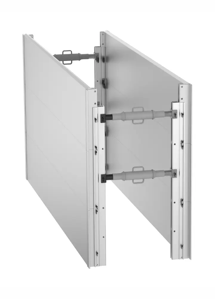 terra - aluminium box l=3.00 m x h=1.50 m (Gi-A 60–81 cm) 