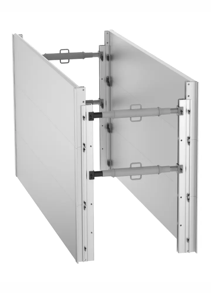 terra - aluminium box l=3.00 m x h=1.50 m (Gi-A 80–121 cm) 