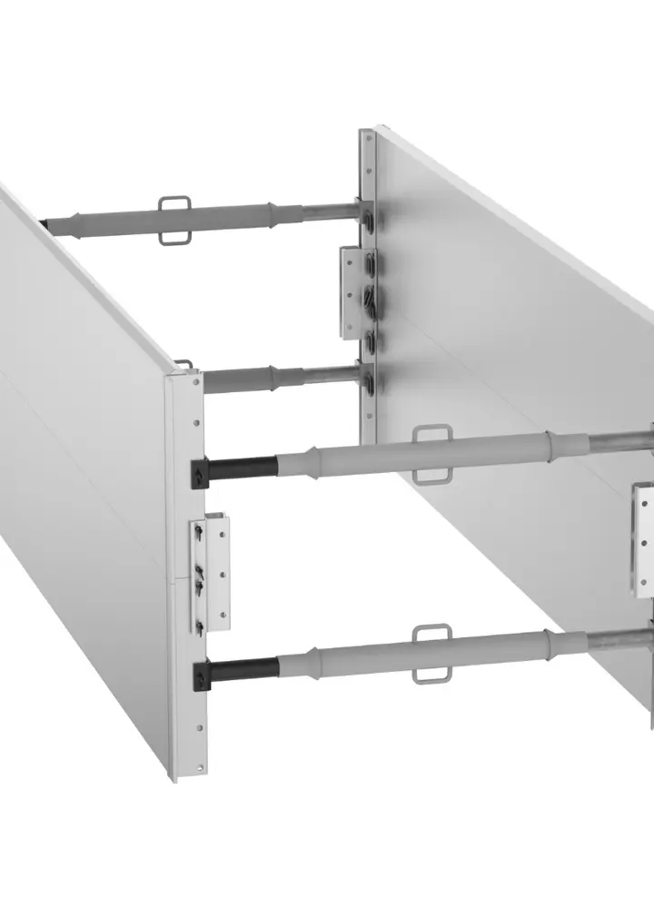 terra - aluminium box l=3.00 m x h=1.00 m (Gi-A 129–218 cm) 