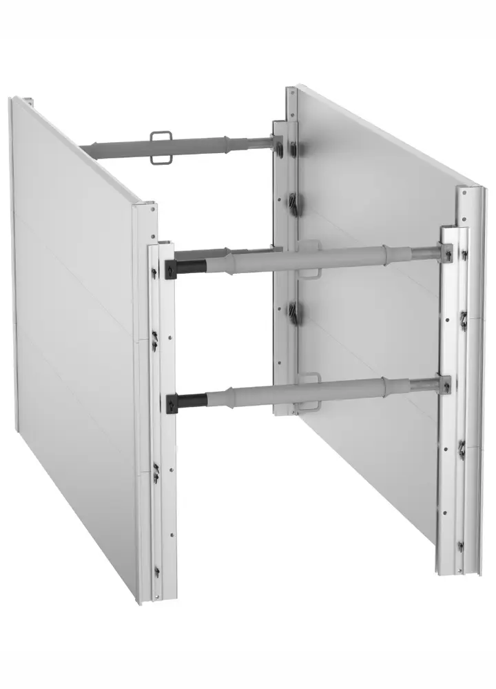 terra - aluminium box l=3.00 m x h=1.50 m (Gi-A 129–218 cm) 