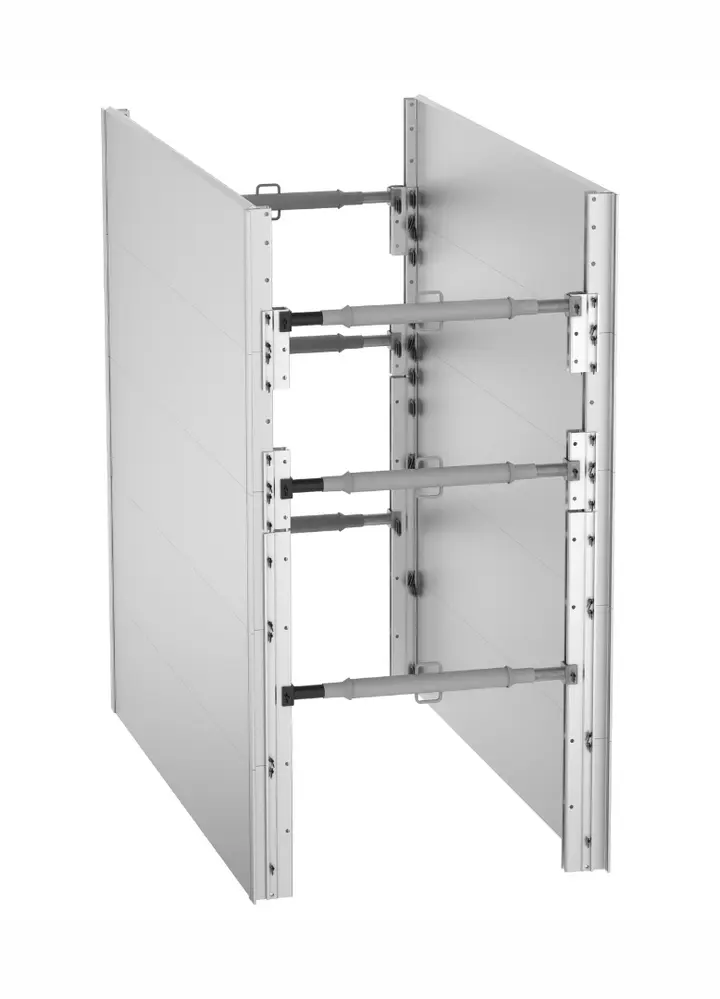 terra - aluminium box l=3.00 m x h=2.50 m (Gi-A 129–218 cm) 