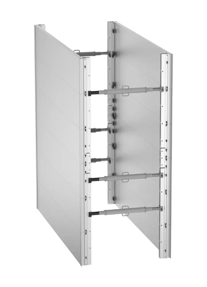 terra - aluminium box l=3.00 m x h=3.00 m (Gi-A 129–218 cm) 