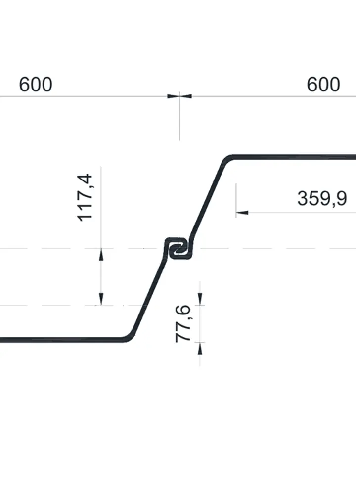Stahlspundwand TKL 604A 