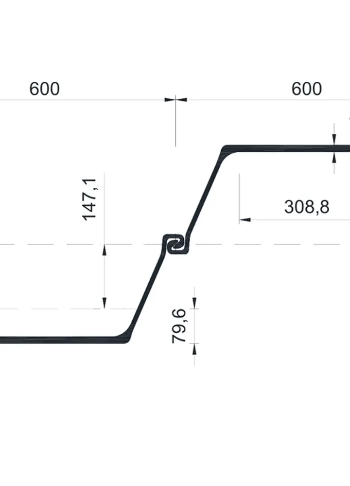 Stahlspundwand TKL 628AN 