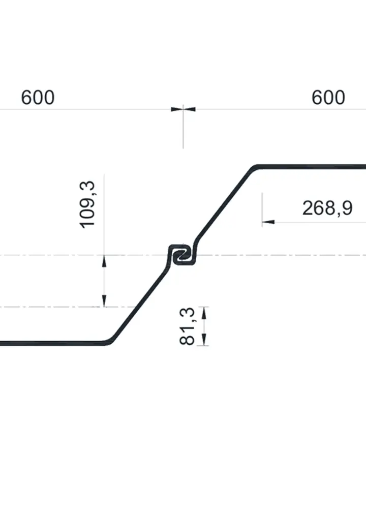 Stahlspundwand TKL 603N 