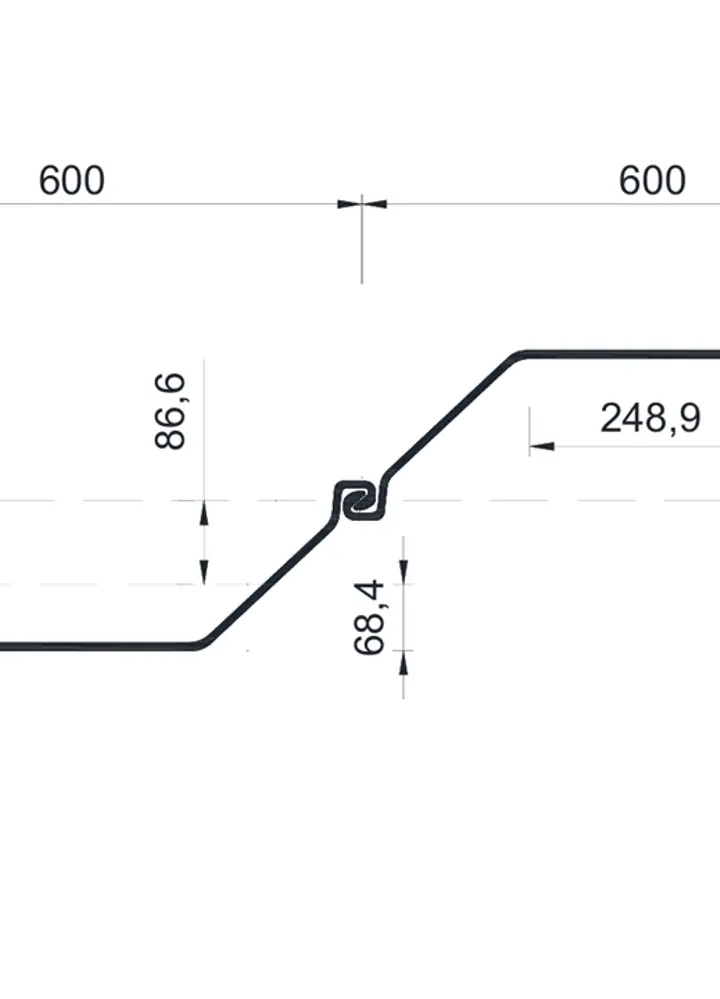 Stahlspundwand TKL 602A 