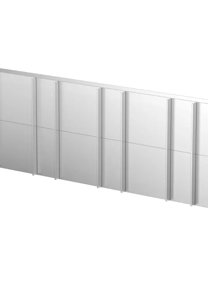 Aluminium guide panel l=2.055 m 
