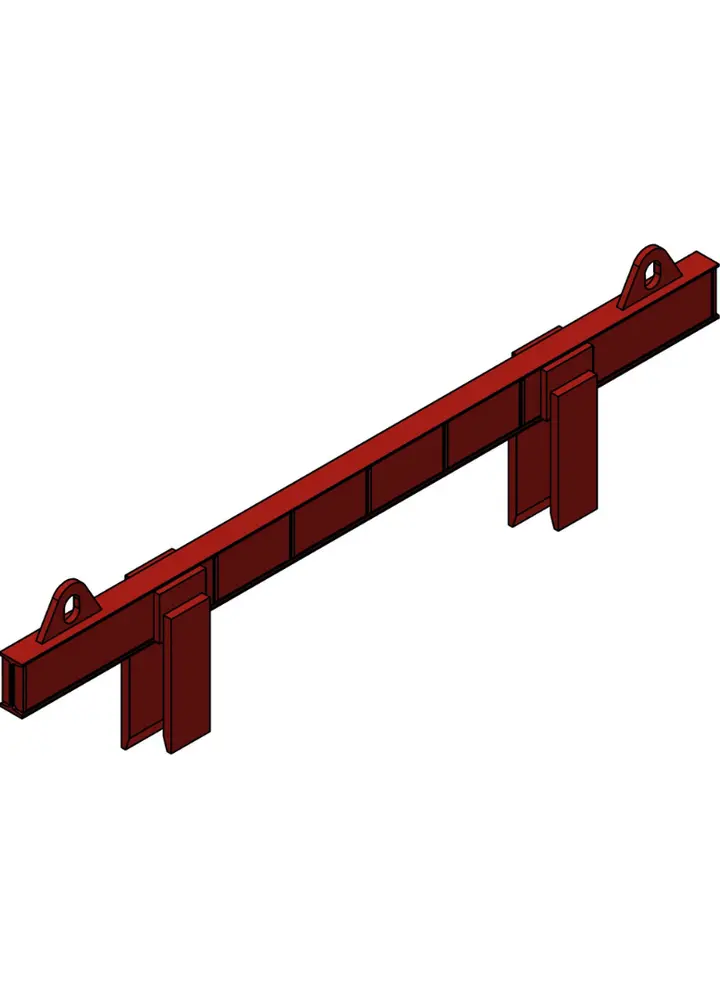 Pressure beam l=1.80 m (w=90 mm) (LBR/KS 60/KVL) 