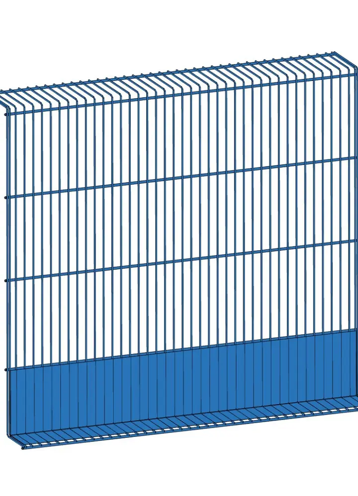 Grille en acier 2,60 x 1,18 m 