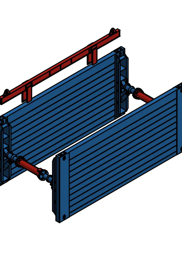 E+S LBR L=2,50 m x H=0,96 m Aufsatzbox 