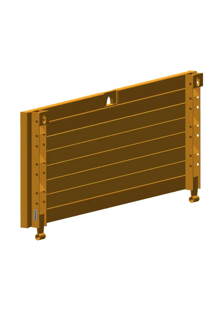 KRINGS KVL l=2.50 m x h=1.00 m top plate 