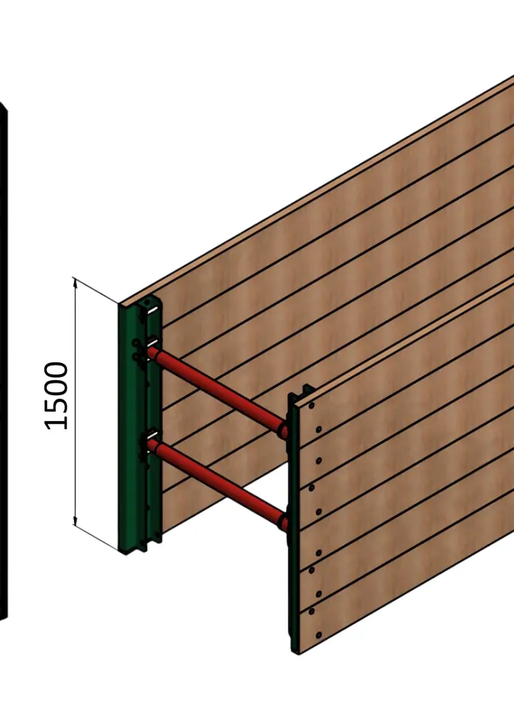 KRINGS Flex shoring basic traverse h=1.50 m 