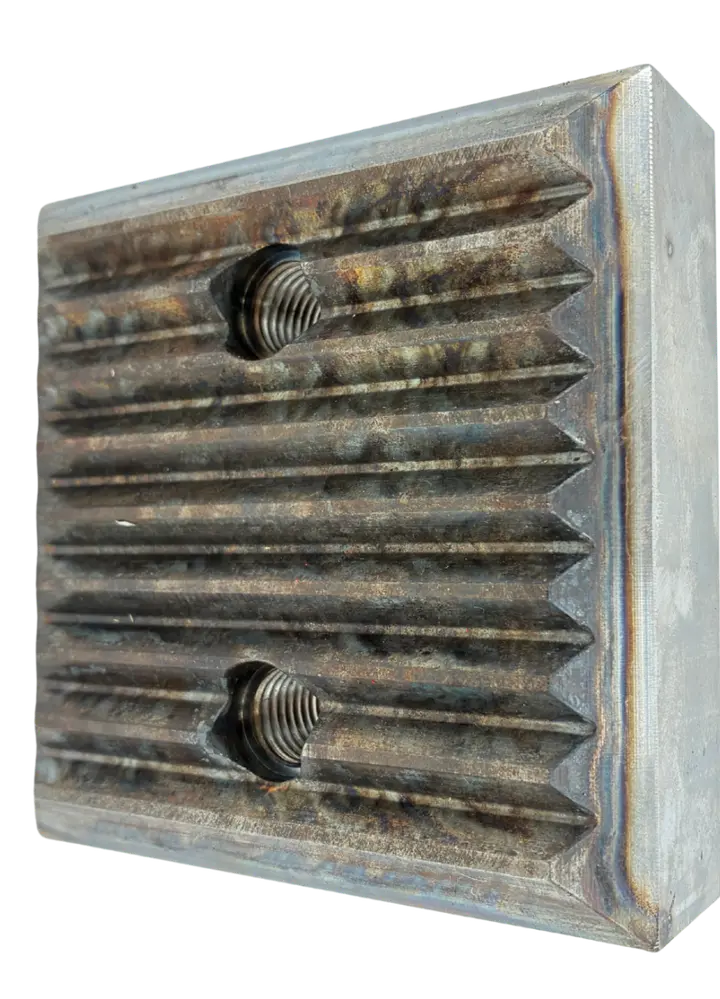 Jaw pad fixed side, type U 