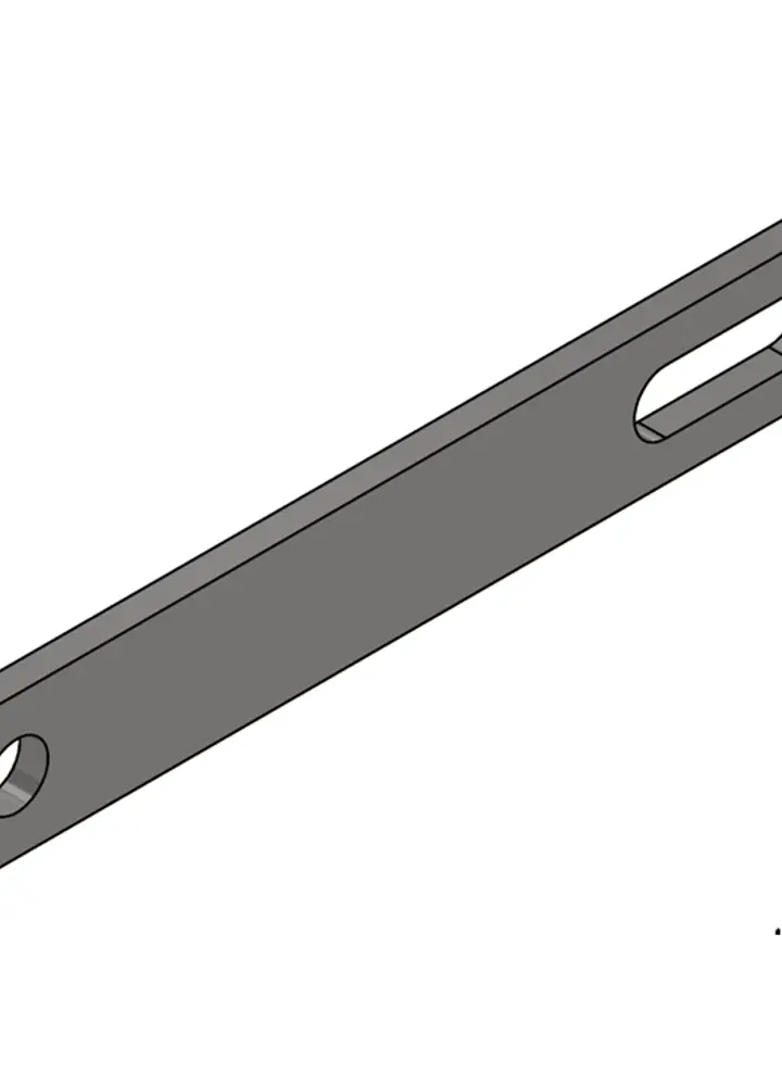 Kunststoffbaustraße-Verbinder Metall 