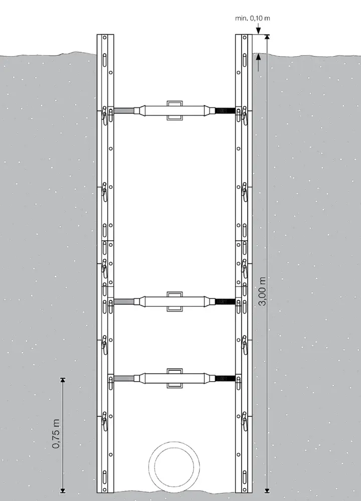 terra - aluminium box l=1.55 m x h=3.00 m (Gi-A 80–121 cm) 