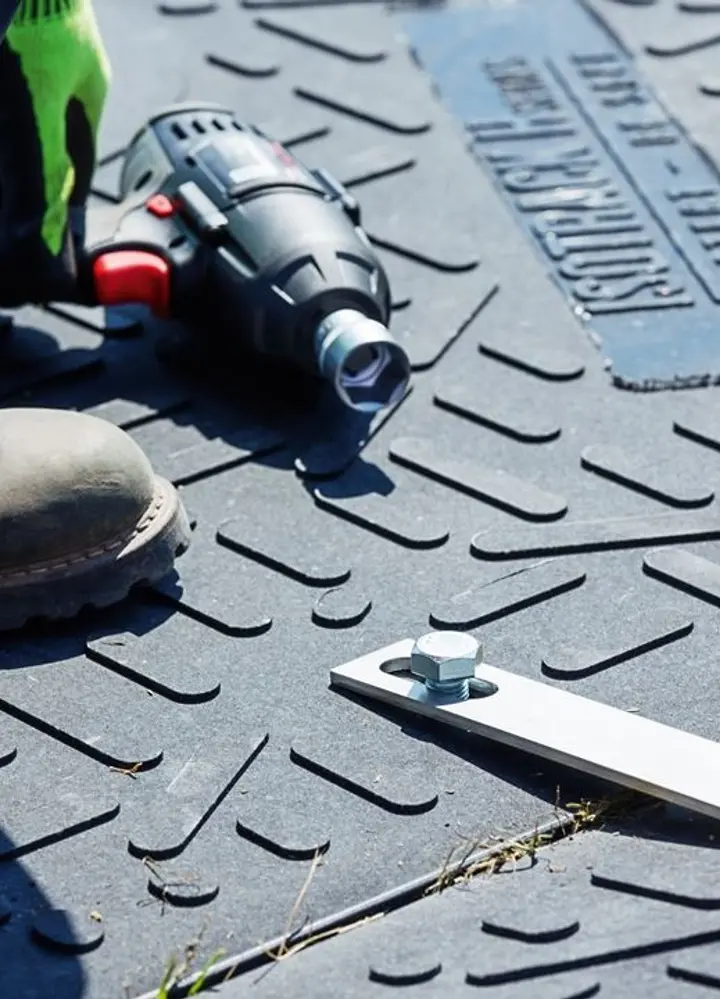 Kunststoffbaustraße-Verbinder Kunststoff 