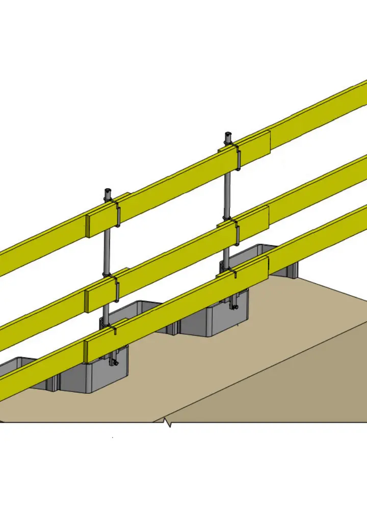 Pièce de fixation pour pour palplanches 