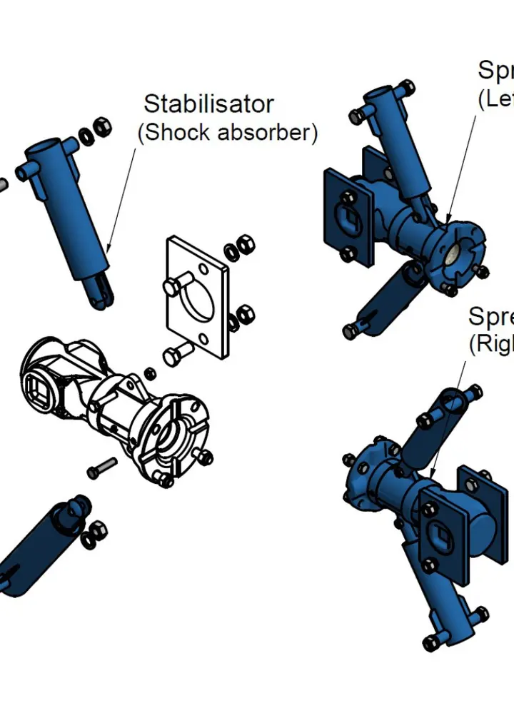 E+S Stabilisator L=143 mm 