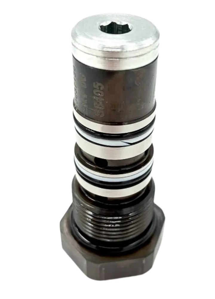Piloted non-return valve
 