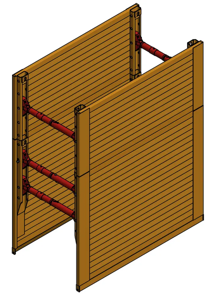 KRINGS KS 60 l=3.00 m x h=2.00 m (SP 98x550) base box 